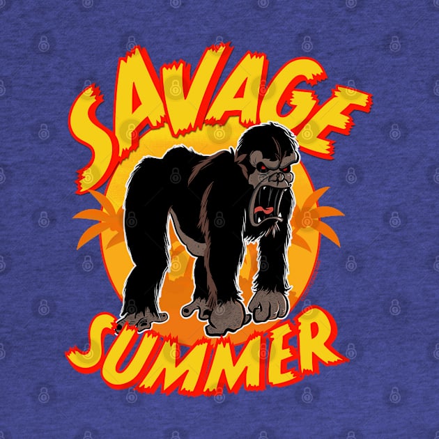 Savage Summer, with outline by Daily Detour